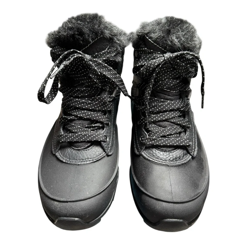 Merrell Aurora 6 Ice+ Women’s Black Fur Lined Winter Boots Waterproof Size 6